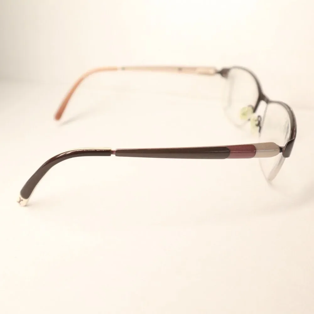 Morel France KOALI 8032K MM081 Women's Eyeglasses 52-17-135 Brown FRAMES ONLY